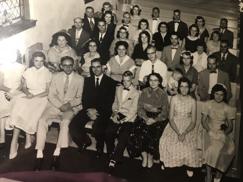 Waynesboro Church Members (1954)